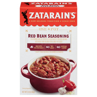 Zatarians Seasoning Mix Red Bean - 2.4 Oz - Image 3