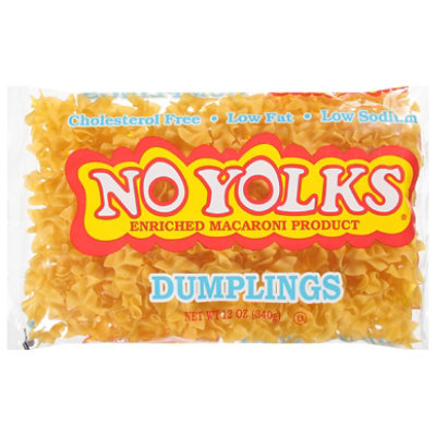 No Yolks Pasta Enriched Egg White Dumplings - 12 Oz - Image 3