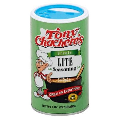 Tony Chacheres Seasoning Creole Lite - 8 Oz - Image 1