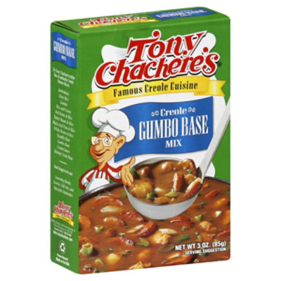 Tony Chacheres Gumbo Base Mix Creole - 3 Oz - Image 1