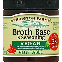 Orrington Farms Broth Bases & Seasoning Vegan Vegetable Flavored 28 Cups - 6 Oz - Image 2