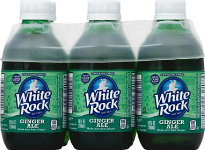 White Rock Ginger Ale - 6-10 Fl. Oz. - Image 2