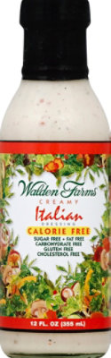 Walden Farms Dressing Salad Calorie Free Creamy Italian - 12 Fl. Oz. - Image 2