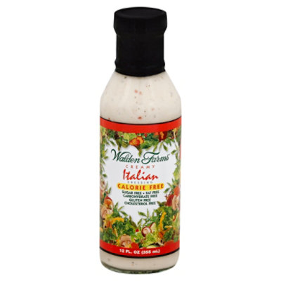 Walden Farms Dressing Salad Calorie Free Creamy Italian - 12 Fl. Oz. - Image 1