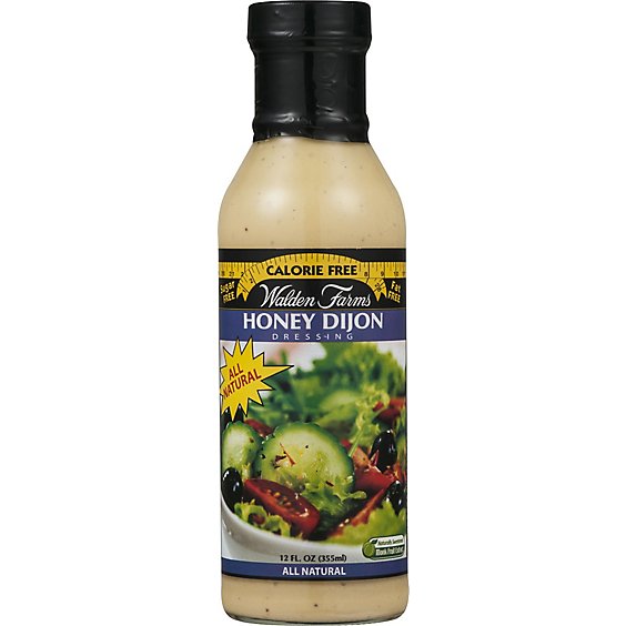 Walden Farms Salad Dressing Calorie Free Honey Dijon - 12 Fl. Oz.