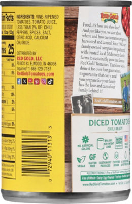 Red Gold Tomatoes Diced Chili Ready - 14.5 Oz - Image 5