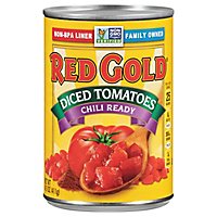 Red Gold Tomatoes Diced Chili Ready - 14.5 Oz - Image 1