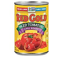 Red Gold Tomatoes Diced Chili Ready - 14.5 Oz