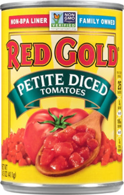 Red Gold Tomatoes Petite Diced - 14.5 Oz - Image 2