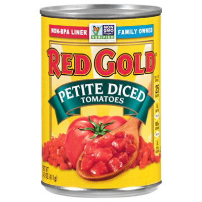 Red Gold Tomatoes Petite Diced - 14.5 Oz