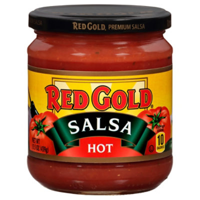 Red Gold Salsa Hot - 15.5 Oz - Image 3
