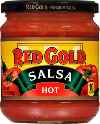 Red Gold Salsa Hot - 15.5 Oz - Image 2