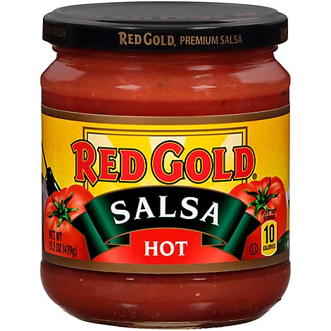 Red Gold Salsa Hot - 15.5 Oz