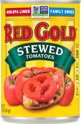 Red Gold Tomatoes Stewed - 14.5 Oz - Image 2