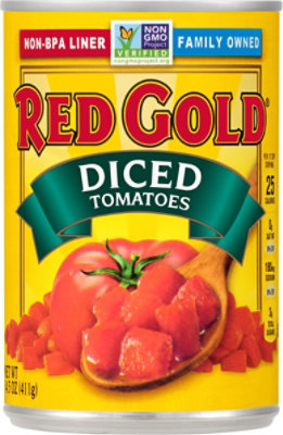 Red Gold Tomatoes Diced - 14.5 Oz - Image 2