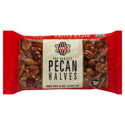 Ellis Pecan Halves - 6 Oz - Image 1