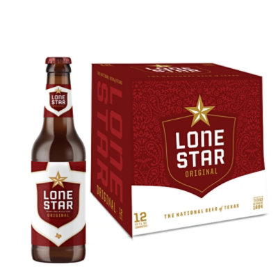 Lone Star Beer Longneck Bottles - 12-12 Fl. Oz. - Pavilions