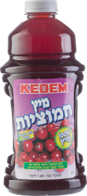 Kedem Cranberry Juice 100% Natural - 64 Fl. Oz.