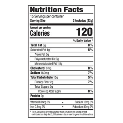 Mission Tostadas Norteñas Amarillas - 30 Count - Image 3