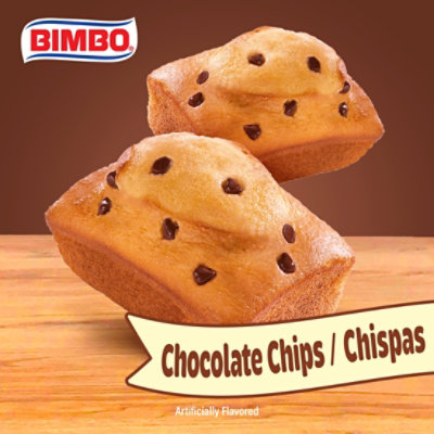 Bimbo Panquecitos Chocolate Chip Mini Pound Cakes - 2 - 4.94 Oz - Image 2