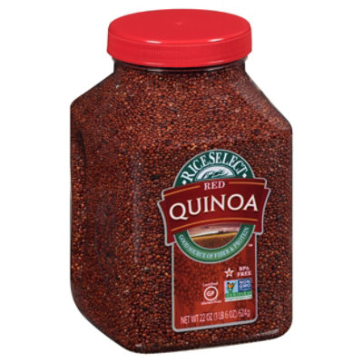 RiceSelect Quinoa Gluten Free Red Jar - 22 Oz