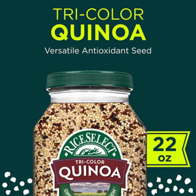 RiceSelect TriColor Quinoa In Jar - 22 Oz - Image 3
