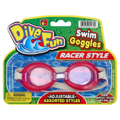 Swim Race Goggles 7 Inch By 5.5 Inch - Each - Image 1