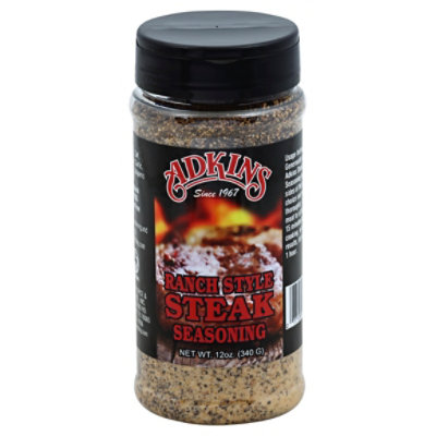 Adkins Seasoning Ranch Style Steak - 12 Oz - Image 1