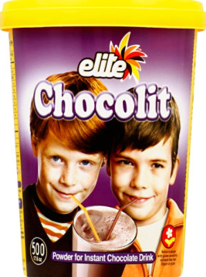 Elite Chokolit Powder Parve - 17.6 Oz - Image 2