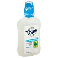 Toms Of Maine Mouthwash Cleansing Spearmint Alcohol-Free - 16 Fl. Oz. - Image 1