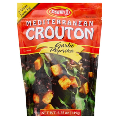 Osem Garlic / Paprika Croutons - 5.25 Oz