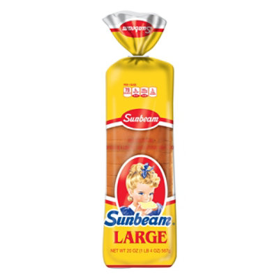 Sunbeam Large White Bread Sandwich Bread - 20 Oz - Image 3