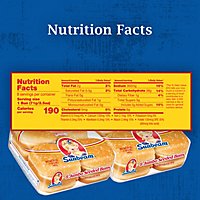 Sunbeam Jumbo Seeded Hamburger Buns Enriched White Bread Sesame Seed Burger Buns - 8 Count - Image 4