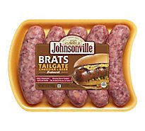 Johnsonville Bratwurst Tailgate Cheddar & Beer 5 Links - 19 Oz