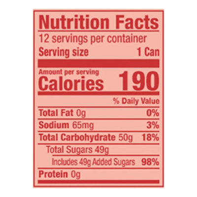 Crush Peach Soda Cans - 12-12 Fl. Oz. - Image 3