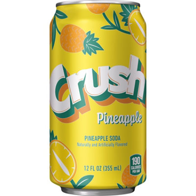 Crush Pineapple Soda In cans -12-12 Fl. Oz. - Image 3