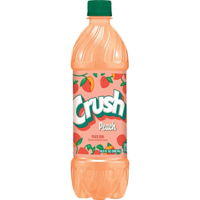 Crush Peach Soda Bottles - 6-16.9 Fl. Oz. - Image 4