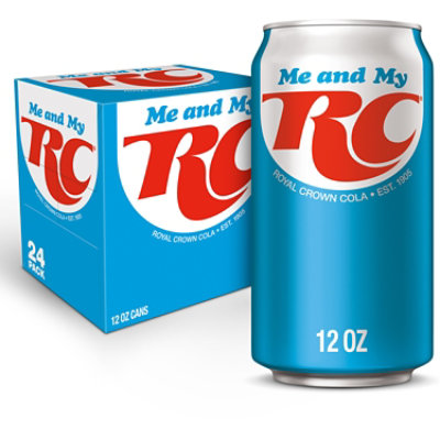 RC Cola Soda In Can - 24-12 Fl. Oz. - Image 1