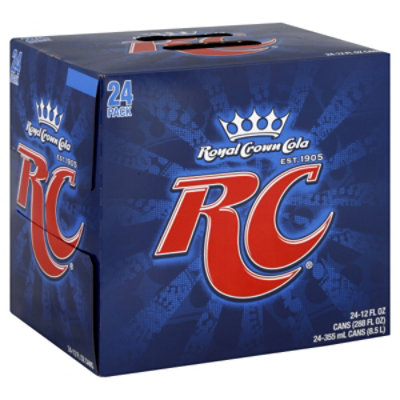 RC Cola Soda In Can - 24-12 Fl. Oz. - Image 1