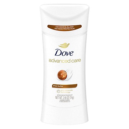 Dove Advanced Care Antiperspirant Deodorant Stick Shea Butter - 2.6 Oz - Image 3