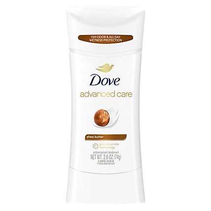 Dove Advanced Care Antiperspirant Deodorant Stick Shea Butter - 2.6 Oz - Image 2