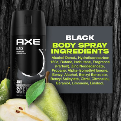 AXE Daily Fragrance Black - 4 Oz - Image 3