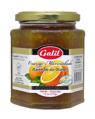 Galil Preserves - Orange Marmalade - 13 Oz - Image 1