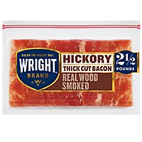 Wright Bacon Hickory Smoked - 40 Oz - Image 1