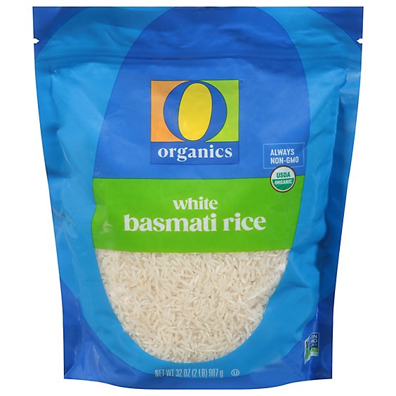 O Organics Organic Rice White Basmati - 32 Oz