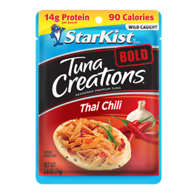 StarKist Tuna Creations Bold Tuna Chunk Light Thai Chili Style - 2.6 Oz