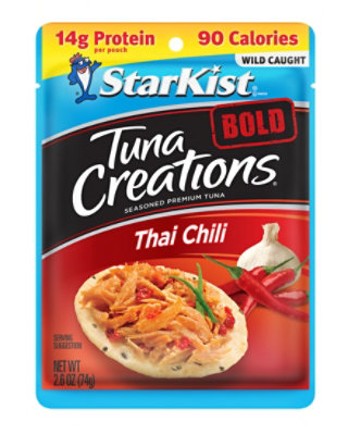 StarKist Tuna Creations Bold Tuna Chunk Light Thai Chili Style - 2.6 Oz - Image 1