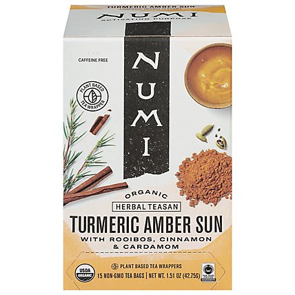 Numi Organic Tea Turmeric Amber Sun - 1.46 Oz - Image 1