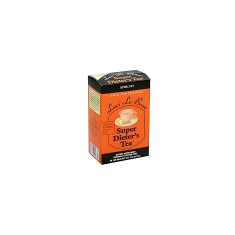 Laci Le Beau Super Dieters Tea Apricot 30 Count - 2.63 Oz