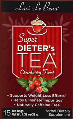 Laci Le Beau Super Dieters Tea Cranberry Twist 15 Count - 1.32 Oz